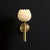 Nordic style bedroom flower bud wall lamp