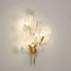 Modern simple crystal wall lamp