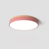 Morandi Flush Mount Ceiling Light, Metal & Wood