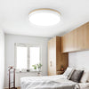 Morandi Flush Mount Ceiling Light, Metal & Wood