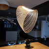 Mosquito Coil Wood Pendant Light, Dia 40/60/80cm