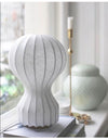 Natural Silk Shade Table Lamp