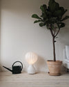 Natural Silk Shade Table Lamp