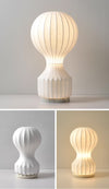 Natural Silk Shade Table Lamp