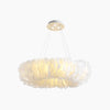 Natural feather soft light Pendant light