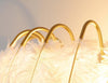 Nordic Feather Bedroom Bedside Wall Lamp
