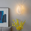 Nordic Feather Bedroom Bedside Wall Lamp