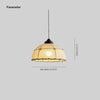 Nordic Wabi-sabi style hand-woven Pendant light