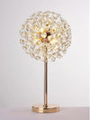 Nordic bedroom dandelion crystal table lamp