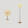 Nordic bedroom dandelion crystal table lamp