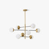 Nordic glass living room chandelier