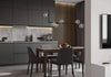 Nordic restaurant bar glass pendant light
