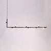Nordic restaurant bar glass pendant light