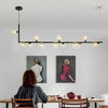 Nordic restaurant bar glass pendant light