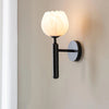 Nordic style bedroom flower bud wall lamp