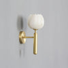Nordic style bedroom flower bud wall lamp