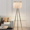 Nordic light luxury living room bedroom feather floor lamp