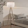 Nordic light luxury living room bedroom feather floor lamp