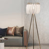 Nordic light luxury living room bedroom feather floor lamp