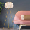 Nordic light luxury living room bedroom feather floor lamp