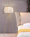 Nordic light luxury living room bedroom feather floor lamp