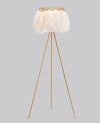 Nordic light luxury living room bedroom feather floor lamp