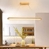 Oval solid wood Pendant Lamp