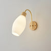 Japanese style wooden wall lamp