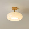 Simple spherical entrance corridor ceiling lamp