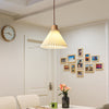 Pleated Shade Pendant Light