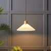 Pleated Shade Pendant Light