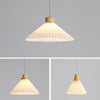 Pleated Shade Pendant Light