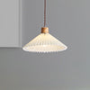 Pleated Shade Pendant Light