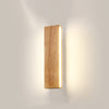 Rectangular Wall Light,Wood