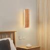 Rectangular Wall Light,Wood