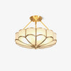 Retro Petal Ceiling Lamp