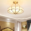 Retro Petal Ceiling Lamp