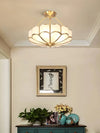 Retro Petal Ceiling Lamp