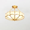 Retro Petal Ceiling Lamp