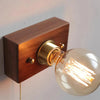 Retro bedside wall lamp