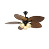 Retro ceiling fan lights for dining room and living room