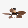Retro ceiling fan lights for dining room and living room