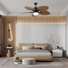 Retro ceiling fan lights for dining room and living room