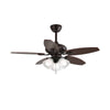 Retro medieval style restaurant fan lamp