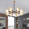 Rotatable Wooden Chandelier