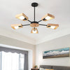 Rotatable Wooden Chandelier