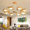 Rotatable Wooden Chandelier