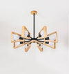 Rotatable Wooden Chandelier