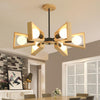 Rotatable Wooden Chandelier