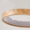 Round Pendant Lamp,Wooden Dining Room